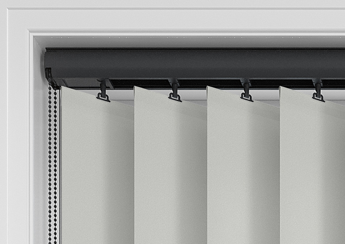 Roma, Grey Nickel - Vertical Blind - Image 14